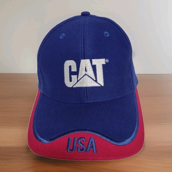 CAT USA Officially Licensed Cyrk Hook And Loop Back Hat‎ - Picture 1 of 6